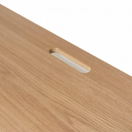 ESCRITORIO HUDSON ROBLE/BLANCO