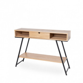 CONSOLA SAMI ROBLE/NEGRO