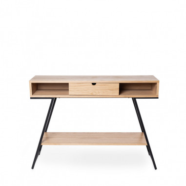 CONSOLA SAMI ROBLE/NEGRO