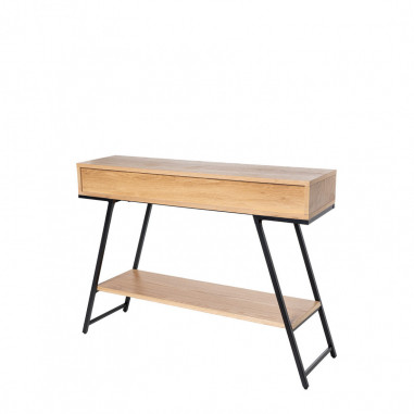 CONSOLA SAMI ROBLE/NEGRO