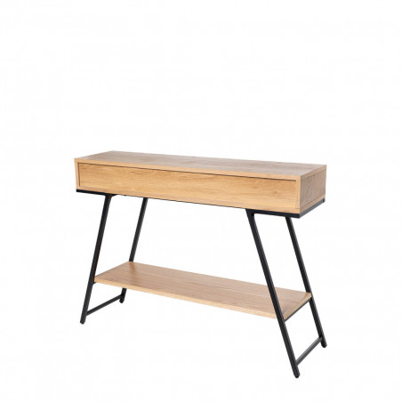 CONSOLA SAMI ROBLE/NEGRO