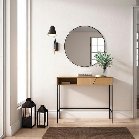 CONSOLA RECIBIDOR SIENA ROBLE