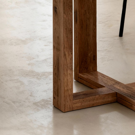 MESA VIOLETTE 120 RED.FIJA BLANCO-ROBLE