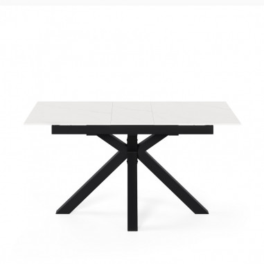 MESA LORI 160 EXT.CRETA/NEGRO