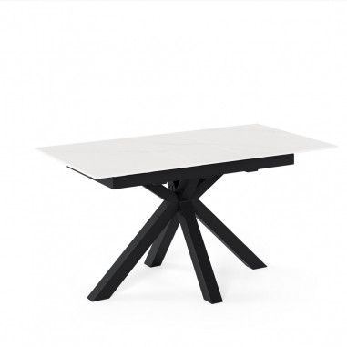 MESA LORI 160 EXT.CRETA/NEGRO