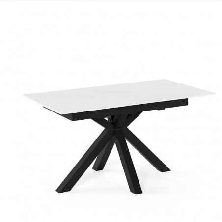 MESA LORI 160 EXT.CRETA/NEGRO