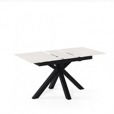 MESA LORI 160 EXT.CRETA/NEGRO