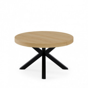 MESA MILDRED 120 RED.EXT.ROBLE-NEGRO 2