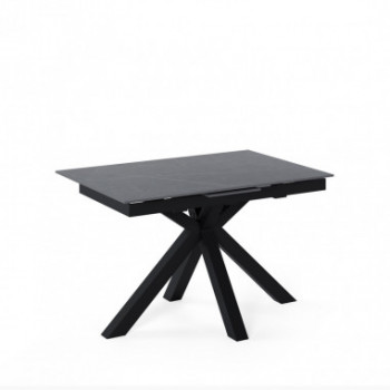 MESA LORI 160 EXT.ATENEA/NEGRO