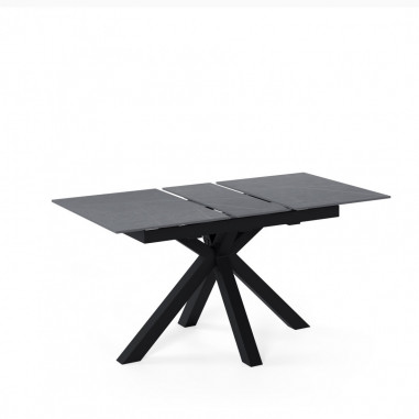 MESA LORI 120 EXT.ATENEA/NEGRO