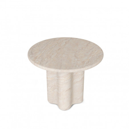 MESA MICHELLE RED.100 MARMOL TRAVERTINO