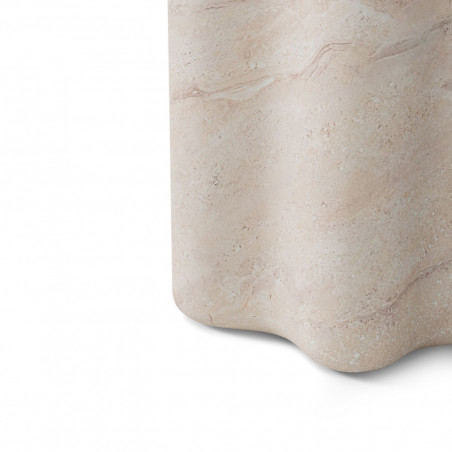 MESA MICHELLE RED.100 MARMOL TRAVERTINO