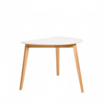 MESA MORGAN BLANCO/ROBLE