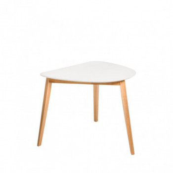 MESA MORGAN BLANCO/ROBLE 2