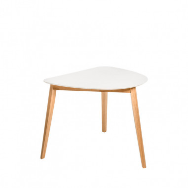 MESA MORGAN BLANCO/ROBLE