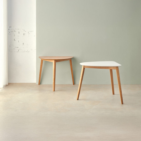 MESA MORGAN BLANCO/ROBLE