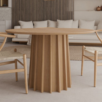 MESA LORENZA 120 RED.FIJA ROBLE 2