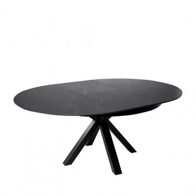 MESA ZURI 130 RED. NEGRO/NEGRO