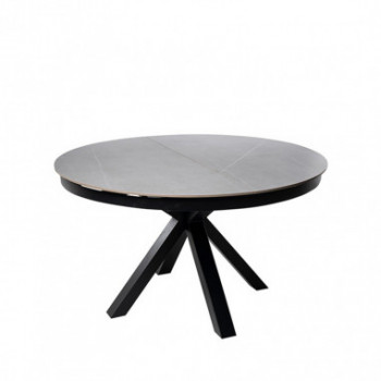 MESA ZURI 130 RED. GRIS/NEGRO