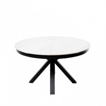 MESA ZURI 130 RED. BLANCO/NEGRO 2