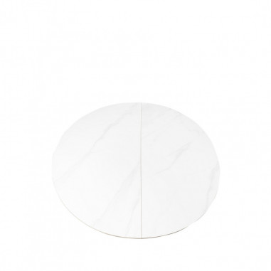 MESA ZURI 130 RED. BLANCO/NEGRO