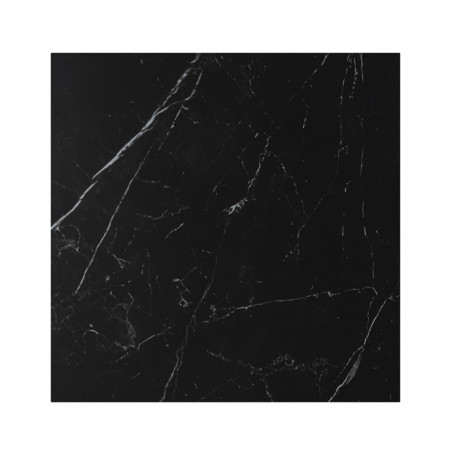 MESA BAJA SAMIRA CUADRAD.NEGRO/BLANCO