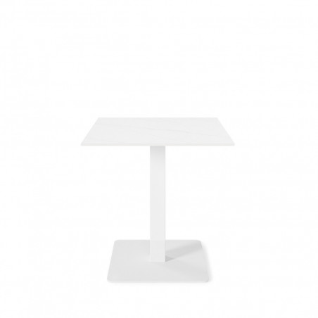 MESA BAJA SAMIRA CUADRAD.BLANCO/BLANCO