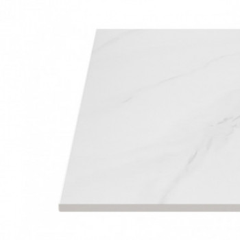 MESA BAJA SAMIRA CUADRAD.BLANCO/BLANCO 2