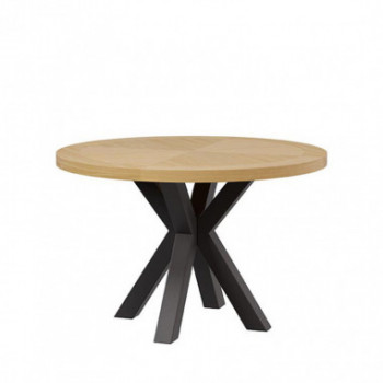 MESA BEVERLY 100 RED.FIJA ROBLE-NEGRO