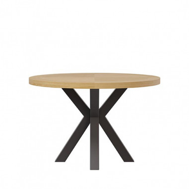 MESA BEVERLY 100 RED.FIJA ROBLE-NEGRO