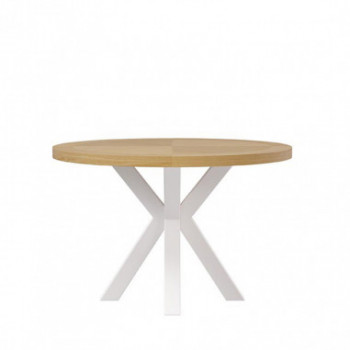 MESA BEVERLY 100 RED.FIJA ROBLE-BLANCO 2