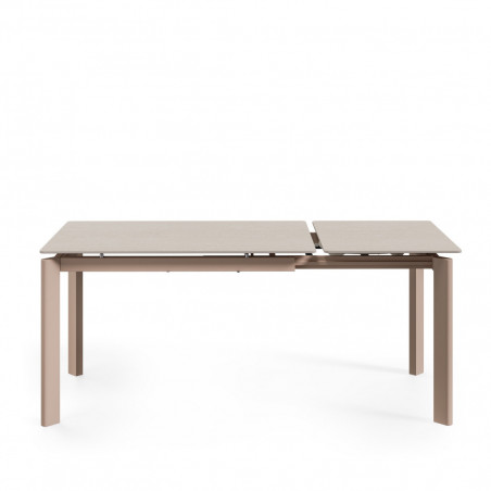 MESA CONSTANCE 120 TRAVERTINO/BEIGE