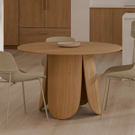 MESA FATIMA 120 RED.FIJA ROBLE