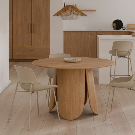 MESA FATIMA 120 RED.FIJA ROBLE