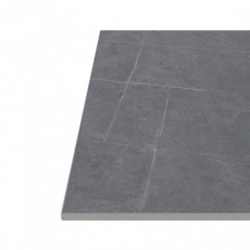 MESA ALTA SAMIRA CUADRAD.GRIS/BLANCO 2