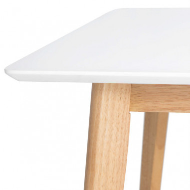 MESA ALICE 120 FIJA BLANCO-ROBLE