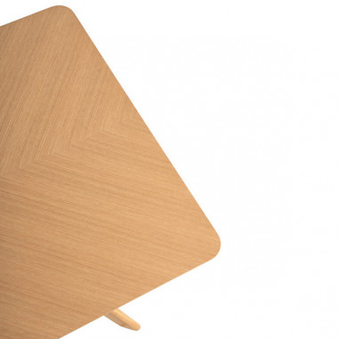 MESA HELGA 140 FIJA ROBLE