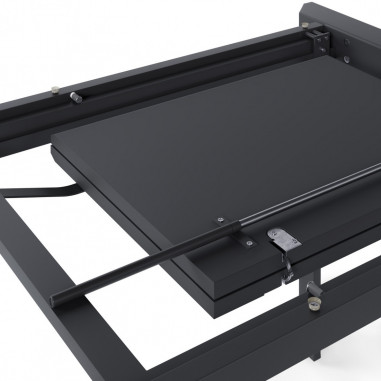 PATA MESA TAMARA (160) NEGRO