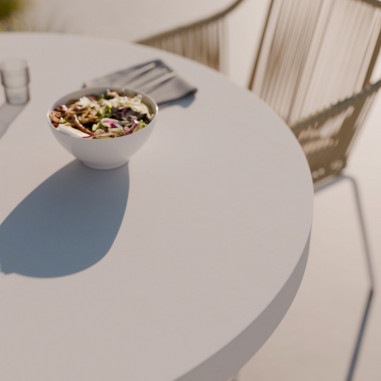 MESA THELMA RED.120 BLANCO