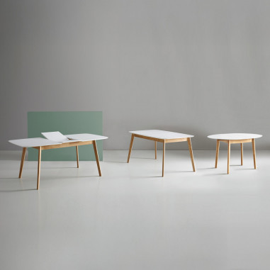 MESA ENMA 120 EXT.BLANCO-ROBLE