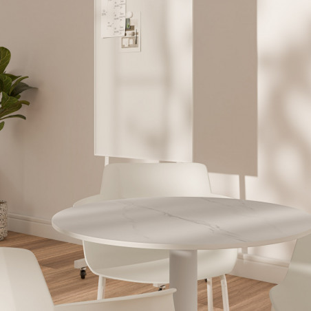 MESA BAJA LYA RED.BLANCO/BLANCO