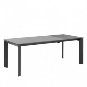 MESA LISA 140 EXT.ATENEA/NEGRO 2