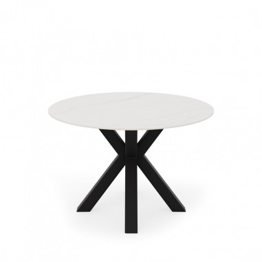 MESA FIORELLA RED.100 CRETA/NEGRO