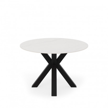 MESA FIORELLA RED.100 CRETA/NEGRO