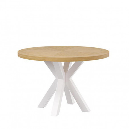 MESA BEVERLY 120 RED.FIJA ROBLE-BLANCO