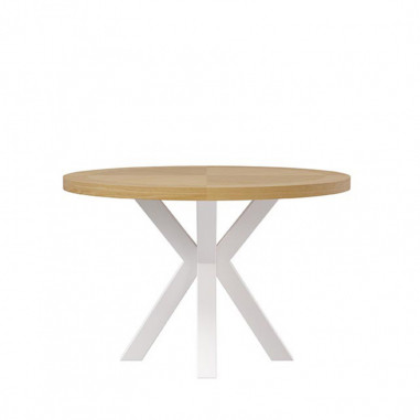 MESA BEVERLY 120 RED.FIJA ROBLE-BLANCO