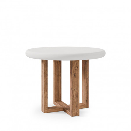 MESA VIOLETTE 100 RED.FIJA BLANCO-ROBLE