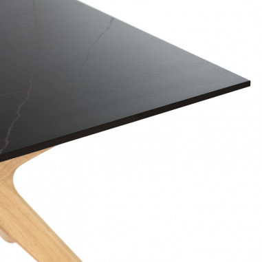 MESA ELOISE 140 FIJA SAHARA/ROBLE