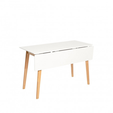 MESA TORI BLANCO/ROBLE