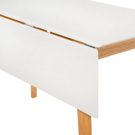 MESA TORI BLANCO/ROBLE